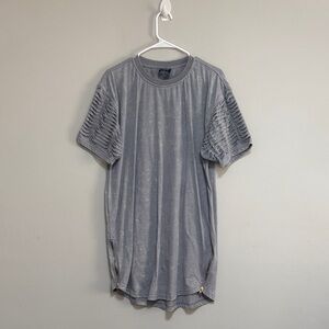 Stylish Gray Short Sleeve Tee